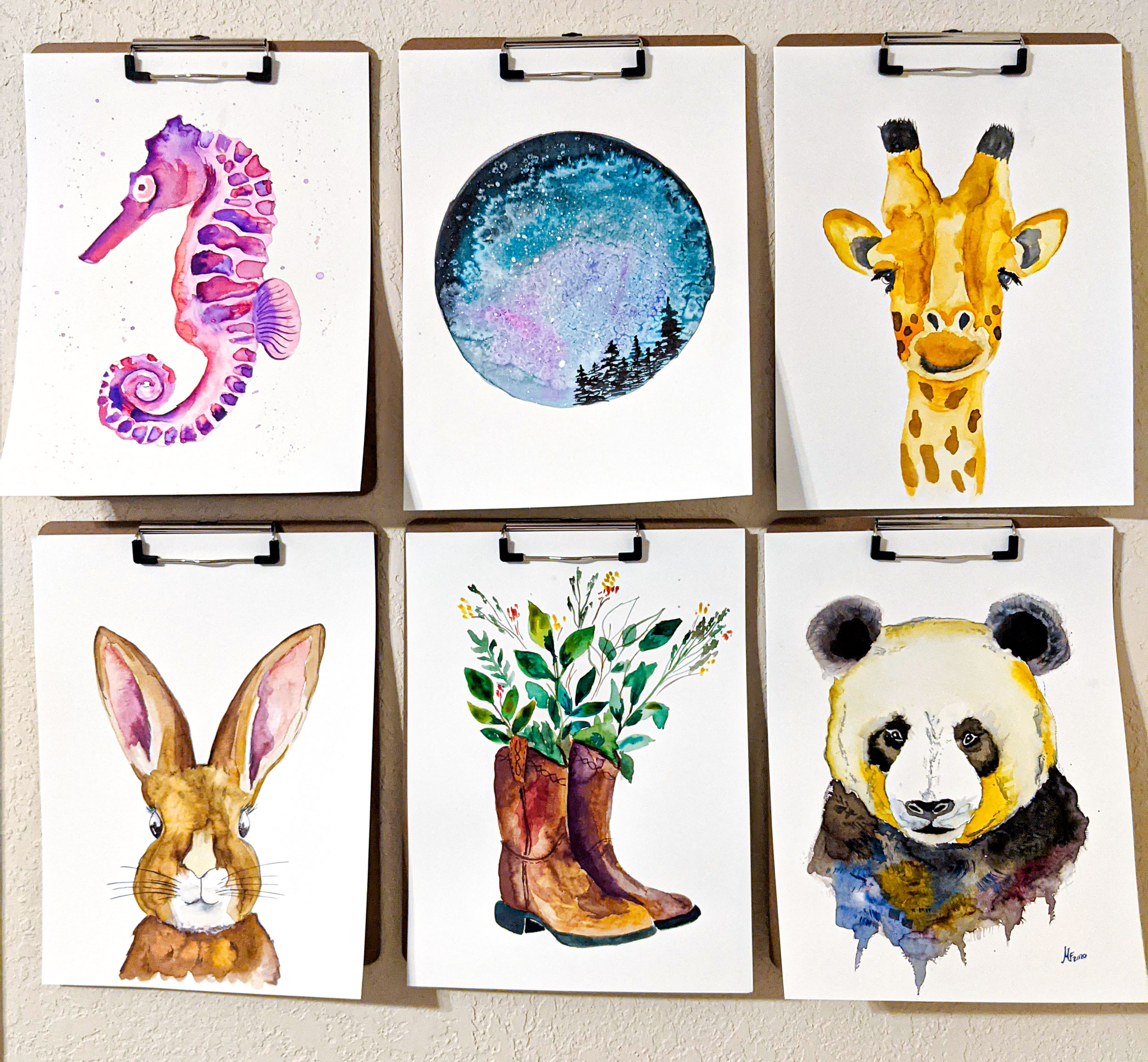 Mattea Watercolor Boards 2020